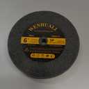 6 Inch Bench Grinder Polishing Wheel, Buffing Wheel for Angle Grinder, 5P Hardness Easily Handle Scratches on Golf Clubs Metal Copper, 180 Grit 1" Thickness for 1/2" Arbor