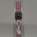 NBKLS Kids Watch for Girls 4 5 6 7 8 9 10 Years Old Gifts, Smart Watch for Kids with 26 Puzzle Games, HD Touch Screen, Flashlight, Learn Cards, Audiobook, Toddler Toys Christmas Birthday Gifts (Pink)