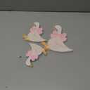 Lineshading 3 Pcs Silly Goose Birthday Party Decoration Pink Bow Wooden Silly Goose Baby Shower Decor Funny Table Centerpiece Gift for Party Favor Desk Tiered Tray, 5.9/4.7/3.9 Inch