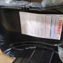 MAXXAIR FANMATE 00-955002 RV Fan and Vent Cover, Black, 25" length x 18-1/8" width x 10-1/4" height