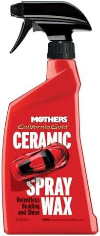 Mothers California Gold Ceramic Spray Wax, 16 oz. | Lasting Beading and Shine, Easy-to-Use, Ultra-Durable Ceramic Protection (05766)