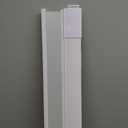Persilux No Drill Blackout Cellular Shades for Windows, White, 36" w x 64" h