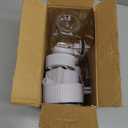 Yummy Sam Hanging Cage Automatic Small Pet Food Bowl Water Bottle Dispenser, Detachable Auto Gravity 1.2L Self-Feeding Feeder and 0.52L Waterer Set Kennel Feeding Station for Puppy Cats Rabbit(Grey)