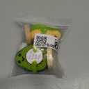 MuMyer Funny Positive Avocado 2 Pack Handmade Emotional Support Knitting Wool Potatoes Doll Gift with Wooden Base for Friends, Parties, Christmas Decoration and Encouragement (C17)