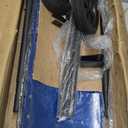 Ohuhu Snow Shovel for Driveway: 2026 Upgraded Heavy Duty Adjustable Angle Wheeled Metal Snow Shovels with 30"x12" Large Blade for Snow Removal, Snow Pusher with Wheels Efficient Remove Tool