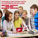 40 Pcs Valentines Day Baseball Gifts 20 Spiral Notebooks with Sticky Notes 20 Heart Pens Valentine Notepad Sport Lover Motivational Exchange Gift Bulk for Tween Teacher Student Classroom Team (Classic)