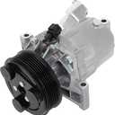 SCITOO AC Compressor with Clutch for Nissan Tiida 1.8L for Nissan Versa 1.6L for Nissan Versa 1.8L 2007-2015