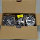 KOIOS Immersion Blender, 1000W Anti-scratch 3-in-1 Hand Blender, Upgraded 12 Speed Stainless Steel Blade Stick Blenders with Turbo Mode, Whisk and Milk Frother, Non-BPA (Silver)