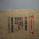 FDW 6FT Folding Table, Portable Fold-in-Half Plastic Picnic Party Table with Carrying Handle (White