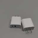 2 Pack USB C Charger Block, Dual Port Type C Wall Charger Fast Charging 20W Power Adapter Cube for iPhone 14/14 Pro/14 Pro Max/14 Plus/13/12/11, XS/XR/X, iPad, Samsung, More (White)