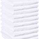 Spa Facial Towels - Salon Hand Towels Bulk for Estheticians - Soft Toallas para Salon De Belleza - 16 x 27 Inches - Pack of 12 (White)