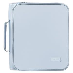 SUNEE Zipper Binder Bag with Handle, 2-Inch 3-Ring O-Ring, 5-Tab Expanding File Folder, Multi-Pocket Organizer Binder for Middle School, Berry Pink