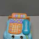 Baby Toy Phone Cartoon Baby Piano Music Light Toy Children Pretend PhoneToy Gift Game Boy Girl Early Education Gift Blue (18 M+)