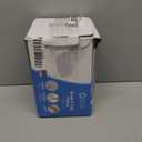 5 STARS UNITED Knee Pillow for Back Sleeping  Memory Foam Cushion for Sciatica Pain Relief  Under Leg Support for Sleeping on Back  Half Moon Bolster for Bed, White (Standard)