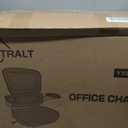 TRALT Office Chair - Ergonomic Desk Chair with Adjustable Lumbar Support, Mesh Computer Chair, Executive Chairs for Home Office Comfortable Lumbar Support (Black)