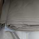 Summsun Outdoor Dining Chair Cushions 4 Pack, Water Resistant High Back Patio Seat Cushion Set with Ties, Removable Covers, Non-Slip Bottom for Garden Lawn Patio Furniture, 44 x 20 Inch, Cream