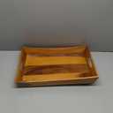 Lipper International Acacia Curved Serving Tray