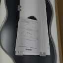 WEER Irregular Wall Mirror, 20x36 inch Gold Asymmetrical Mirror Wall Mounted Mirrors Decorative, Abstract Wavy Aluminum Alloy Frame Mirror for Bathroom, Bedroom, Living Room, Entryway