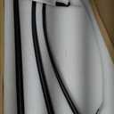 Black Arc Floor Lamp 72" Tall with Remote, Bright Dimmable 20W LED Smart Reading Light, Adjustable Over Couch Arc Standing Lamp for Living Room, Bedroom, Office, Modern Arched Metal Design,Foot Switch