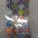 LEOBRO Glitter, 32 Colors Fine and Chunky Glitter for Crafts, Resin, Halloween Christmas Decors, Nail Body, Art Crafts