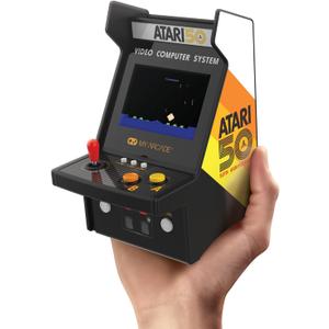 My Arcade Atari Micro Player Pro: 100 Arcade Games, 6.75" Portable Game, Retro Gaming Consoles