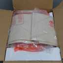 26" Gold Glass Table Lamps Set of 2, 3-Way Dimmable Touch Control Living Room Lamp with USB C+A Ports & AC Outlet, Modern Bedside Lamps, Elegant Bedroom Lamps for Nightstand Side End Table Desk