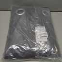 NICETOWN Gray Blackout Curtains for Bedroom 84 inches Long - Thermal Drapes Grommet Room Darkening Light Blocking Curtains Window Treatments for Living Room (2 Panels, W52 x L84, Grey)