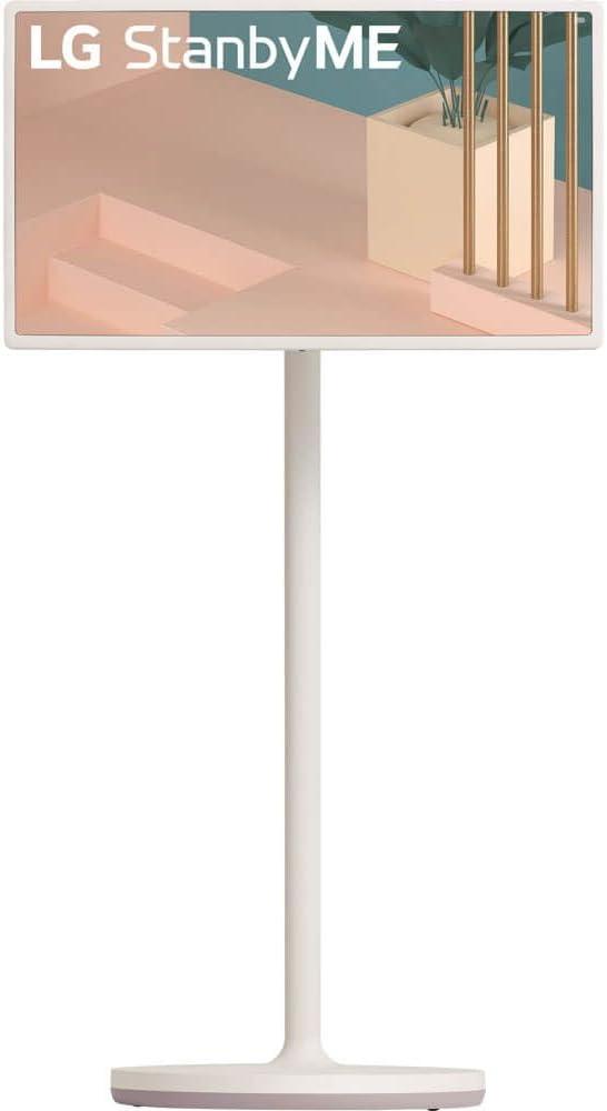 LG 27-Inch Class StanbyMe 1080p-Portable Touch-Screen-Monitor 27ART10AKPL, Built-in Battery, Full Swivel Rotation, 60Hz Refresh Rate, Calming Beige