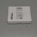 Jwxstore 12 Pack Heavy Duty Self Adhesive Hooks - 33lb Max, Transparent, Waterproof, Sticky Wall Hooks for Keys, Bathroom, Shower, Outdoor, Kitchen, Door, Home Improvement, Utility