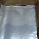 EVEO 100 Vinyl Record Sleeves Outer  Crystal Clear Outer Vinyl Sleeves LP Album Covers 12.75"x12.75" | Perfect Fit Protective 3 Mil Protection for Single & Double LPs - Archival Quality