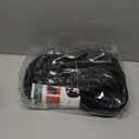 Flexi Hose Lightweight Expandable Garden Hose, 100FT -Retractable Garden Hose, Water Hose - No-Kink Flexibility, 3/4 Inch Solid Brass Fittings and Double Latex Core (Black)