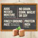 Merrick Purrfect Bistro Grain Free Premium Canned Pate Adult Wet Cat Food, Variety Pack Seafood Recipes - (12 Packs of 12) 5.5 oz. Cans