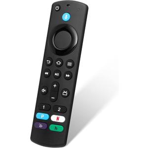 yalanle Remote Replacement for Smart TVs Stick/TV Cube/4K Max/4K/Stick Lite, Smart TV 3rd Gen and for All Insignia-Toshiba-Pioneer-Smart-TVs