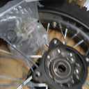 12" Rear Wheel 80/100-12 3.00-12 Dirt Bike Tire Rim Assembly Compatible with 110cc 125cc SSR SR125 KX65 Coolster QG-214 CX65 Baja DR70 Off Road Pit Bike Parts