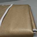 Majestic Giftware PVC Faux Leather Fabric 6 Yard (G36-54X216) | Camel Criss Cross Synthetic Vinyl Faux Leather Sheets by The Yard for DIY Crafts, Upholstery | Waterproof & Easy to Clean (Camel-g36-54x216)
