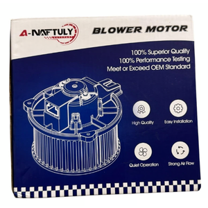 Naftuly HVAC Blower Motor Strong Quiet Air Flow Fan Replacement