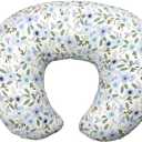 Nursing Pillow, Breastfeeding Pillows with Standard Size Removable Cover, Breast Feeding Pillow with Breathable Filling, Ergonomic Nursing Essentials for Bottle and Breastfeeding- Leaves