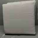 Honeycomb White Cushion  119x20", Pack of 2 