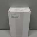 Vercraft 36 Pcs 2025 Christmas Clear Round Frame Ornaments with Red Ribbon, Acrylic Blank Round Photo Frame Bulk, Hanging Photo Ornaments for Christmas Tree Decoration (Classic Style)