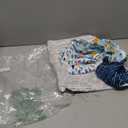 Nora's Nursery Reusable Swim Diapers and Wet Bag - One Size Fully Adjustable - Seaside Unisex 3 Pack with Wet Bag