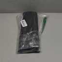 Car Leather Trash Bag Smart LED Waterproof Organizer Storage Garbage Can (Black)