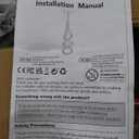 Modern Led Pendant Light Fixture, 15W Chrome Spiral Led Chandelier Hanging Lamp, 4500K Daylight White Pendant Lamp, Adjustable Height Pendant Light for Kitchen Dining Room Bedroom Kitchen Island Cafe (3 Pack, Black)