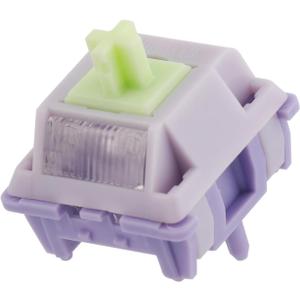 EPOMAKER Wisteria V2 Linear 38gf Keyboard Switches Set, with Light Diffuser, Pre-lubed, 5 Pin Creamy Switch, 35 Pieces for Mechanical Gaming Keyboards