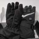 WWM Heated Gloves - Men & Women's Waterproof Hand Warmers with Rechargeable 7.4V 5000mAh Battery for Ski, Motorcycle, Working,M