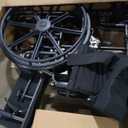 Medline Reclining Wheelchair, Desk-Length Arms and Elevating Leg Rests, 20" x 18" Seat (W x D)