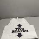Two Seater Funny Adult Humor Two Seater Tank Top (X-Large)