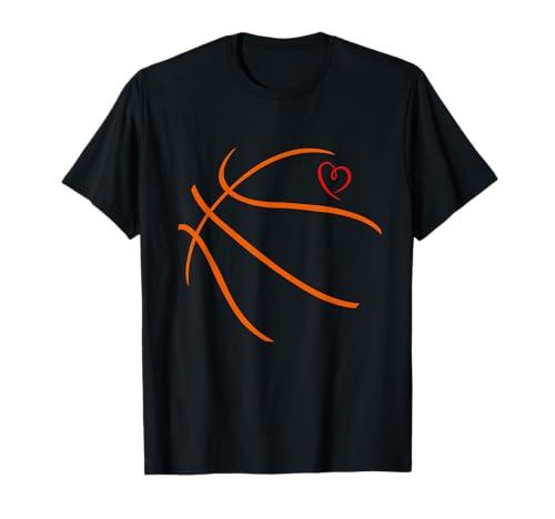Groovy Basketball Womens Girls Basketball T-Shirt S