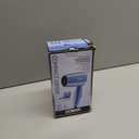 Conair Travel Hair Dryer with Dual Voltage, 1600W Compact Blow Dryer with Folding Handle, Blue
