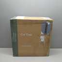 Cat Tree 54 Inch, Multi-Level Cat Tower with Condo, Perches, Sisal Scratching Posts and Climbing Ladder, Pet Play Toy Balls House for Indoor Cats, Beige