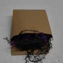 9FT 72 LED Willow Vine Twig Decor Black Halloween Garland with Bat & Purple LED Lights, 8 Modes Battery Operated Halloween Decorations Indoor for Mantle Fireplack Table Home Office Party Spooky Decor